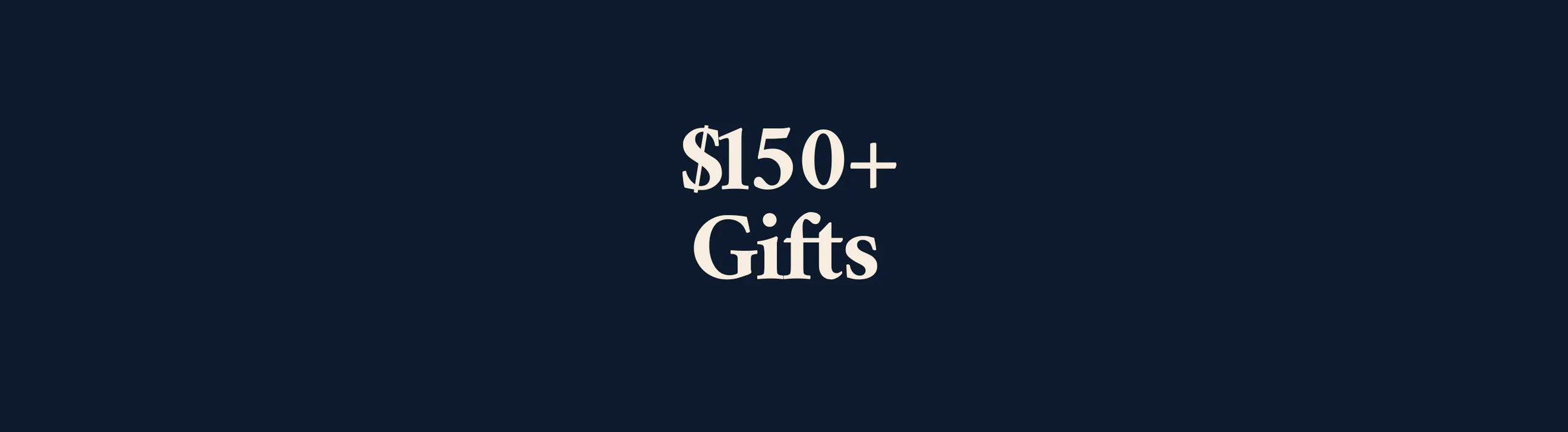 Over $150