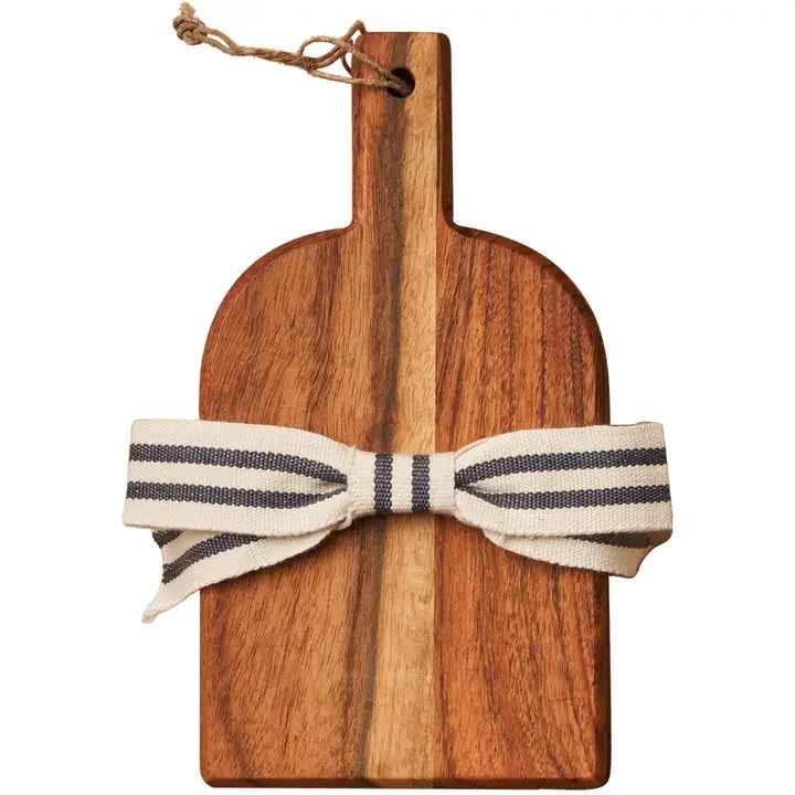 Acacia Heirloom Mini Cheese Board Set of 3 with Ribbon