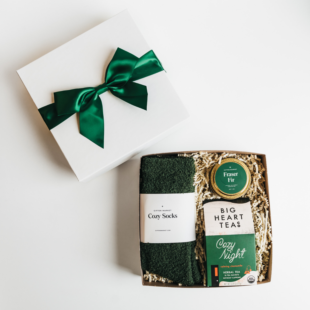 Cozy Night In Gift Box - Green