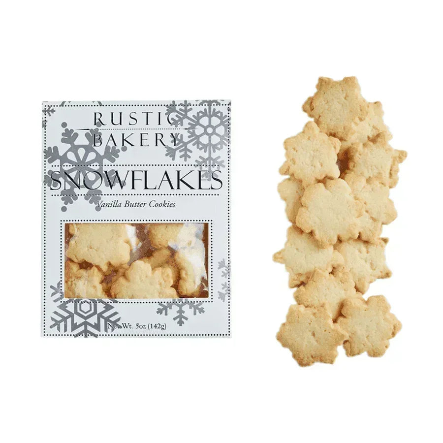 Vanilla Snowflakes Cookies