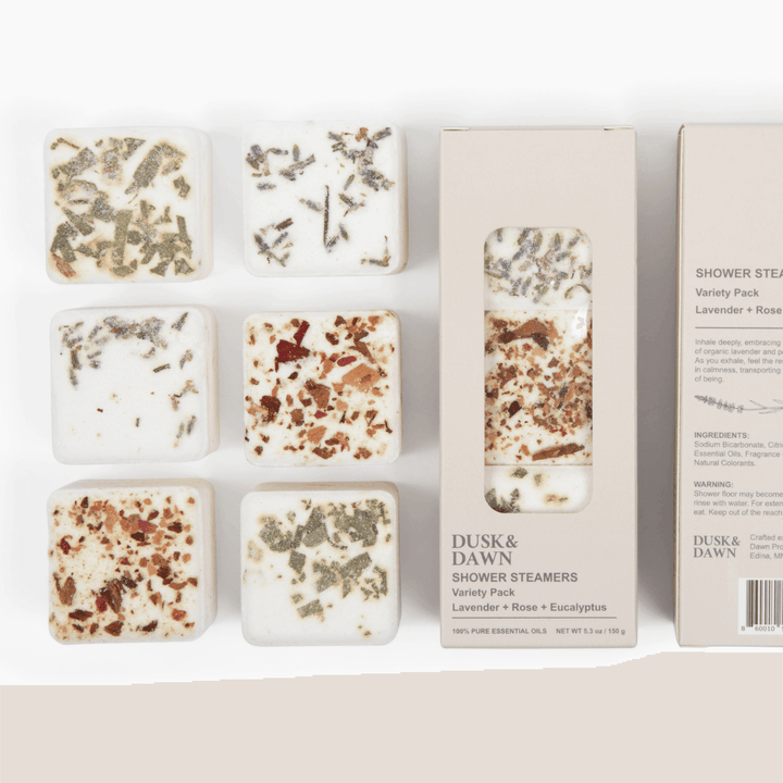 Botanical Shower Steamers Variety Pack - 3 Steamers - Giften Market