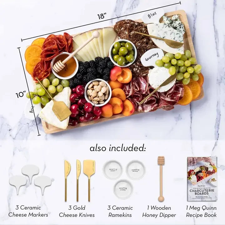 Charcuterie Board & Accessories Kit - Giften Market