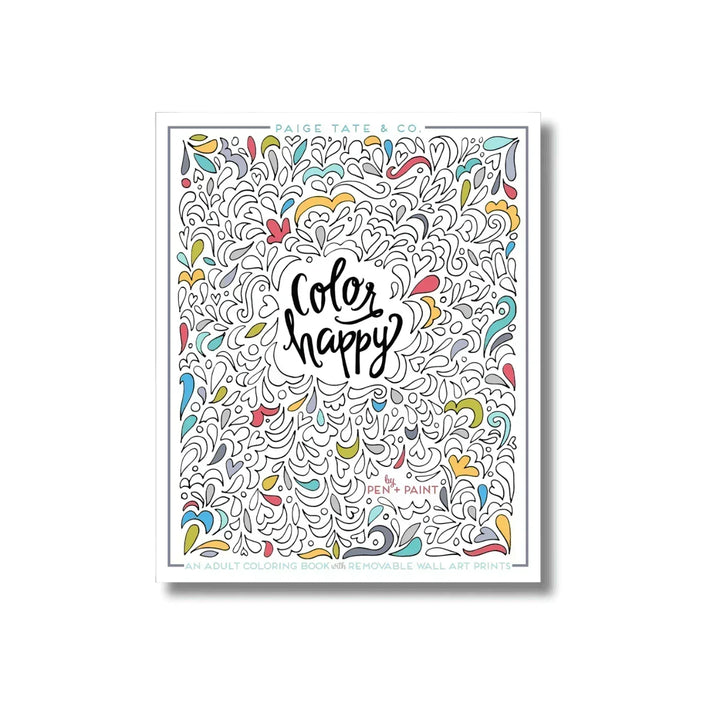 Color Happy: Adult Coloring Book - Giften Market