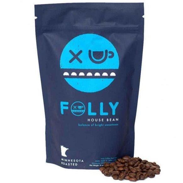 Folly Coffee House Bean - 12oz Whole Bean - Giften Market
