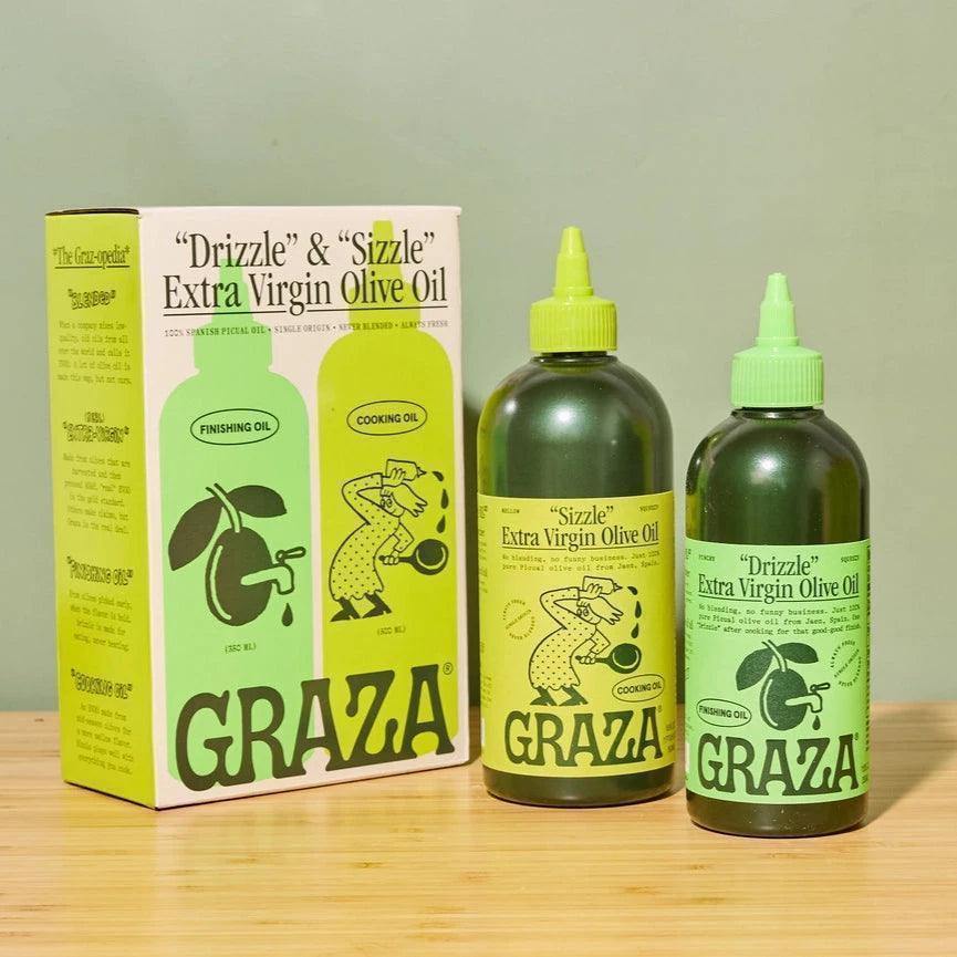 Graza EVOO Gift Set - Luxury Olive Oil - Luxury Housewarming Gifts