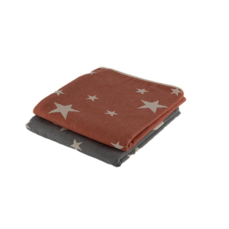 Star Print Reversible Baby Blanket - Giften Market