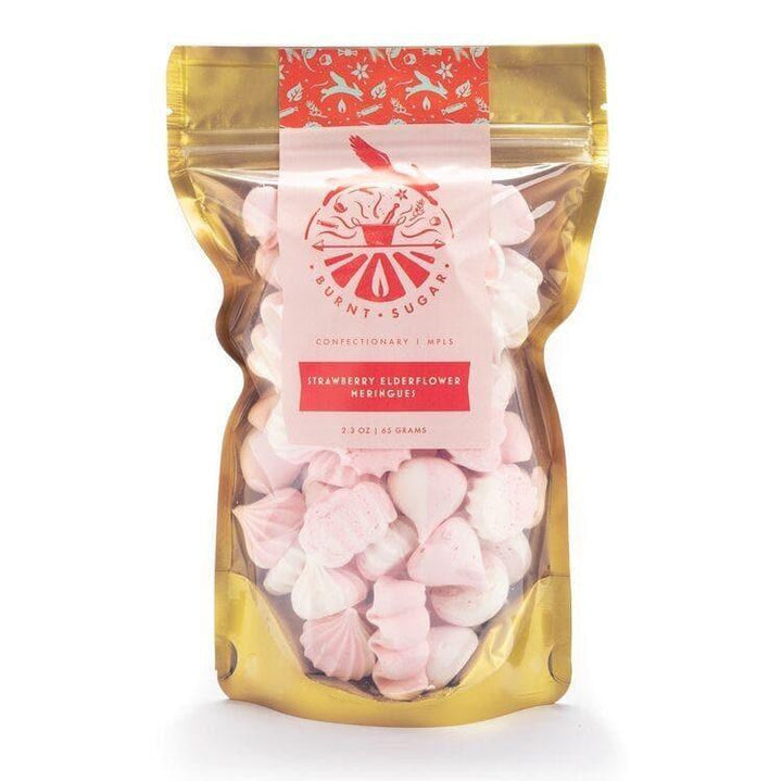 Strawberry Elderflower Meringues - Giften Market