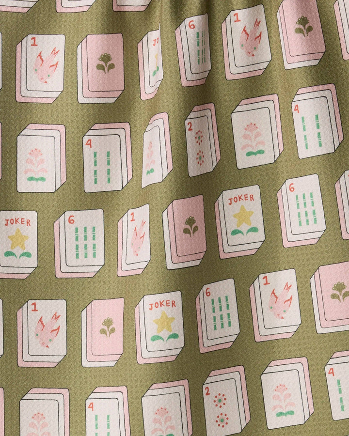 Flower Tiles print, close view
