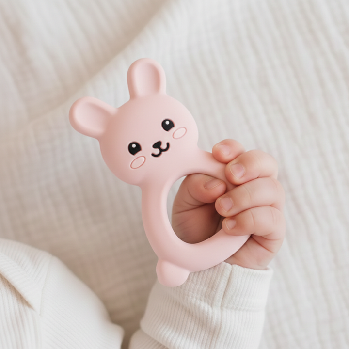 Bunny Silicone Baby Teether