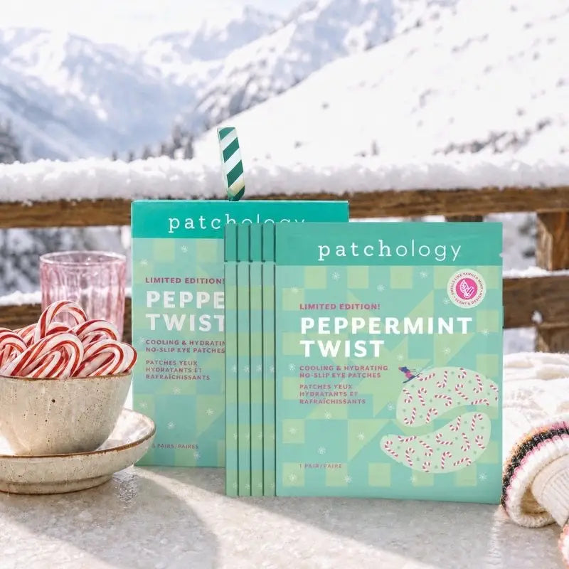 Patchology Peppermint Twist eye patches, product view