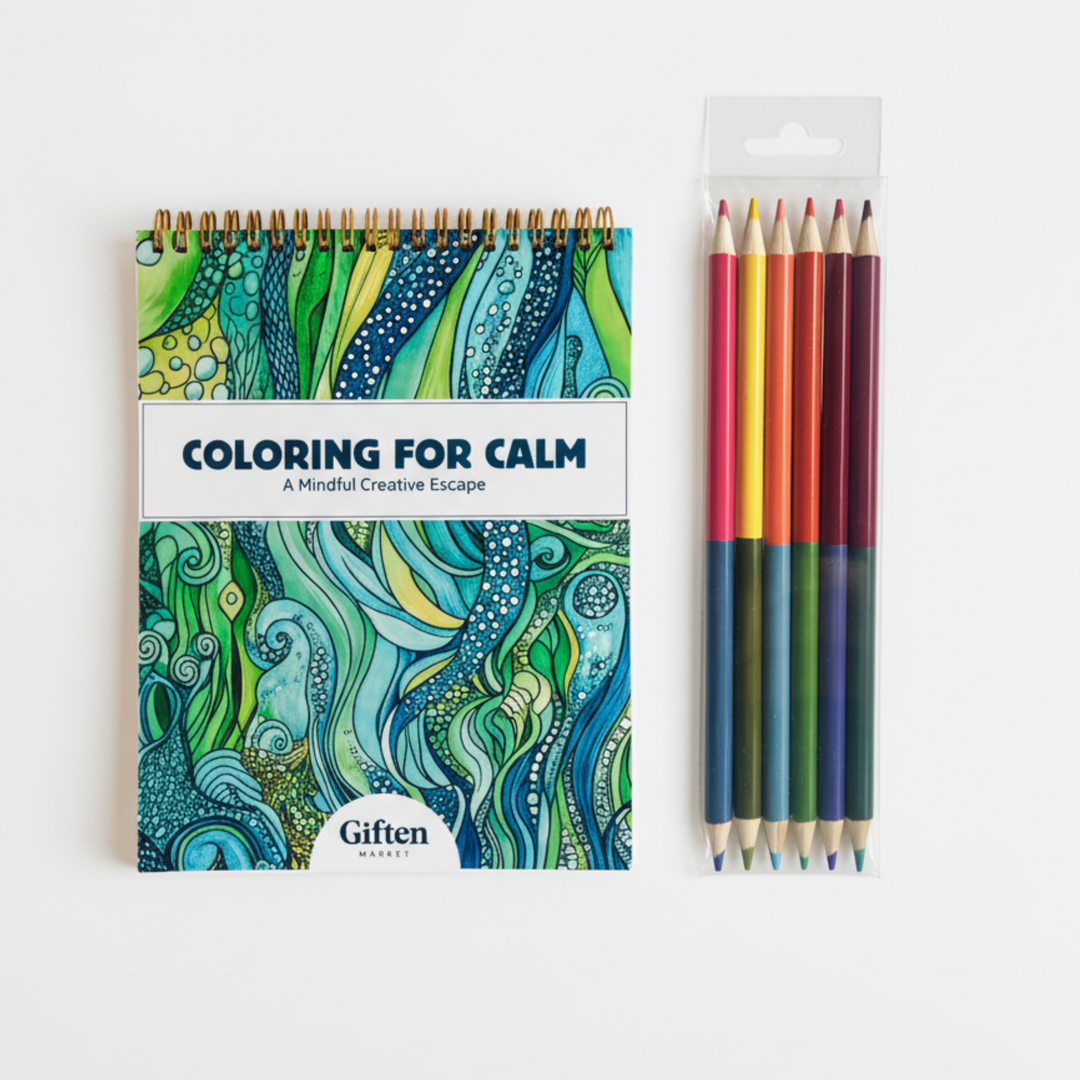 Double-Ended Colored Pencils Tube