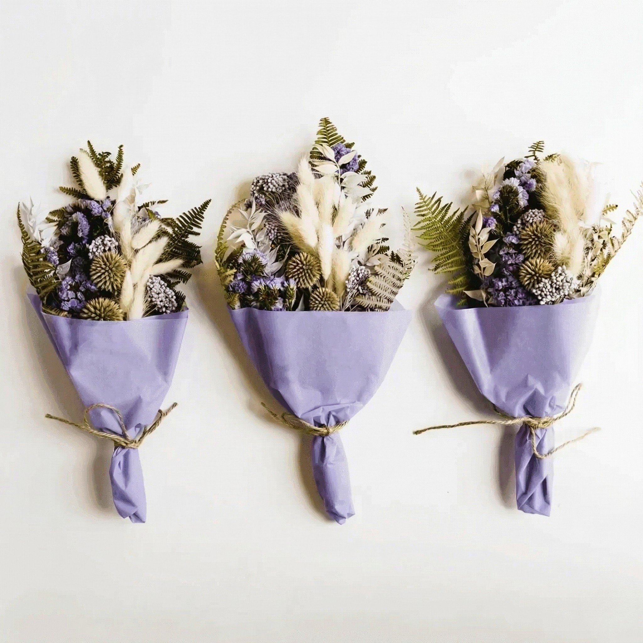 Dusk & Dawn Dried Flower Bouquet - Thumbnail 3