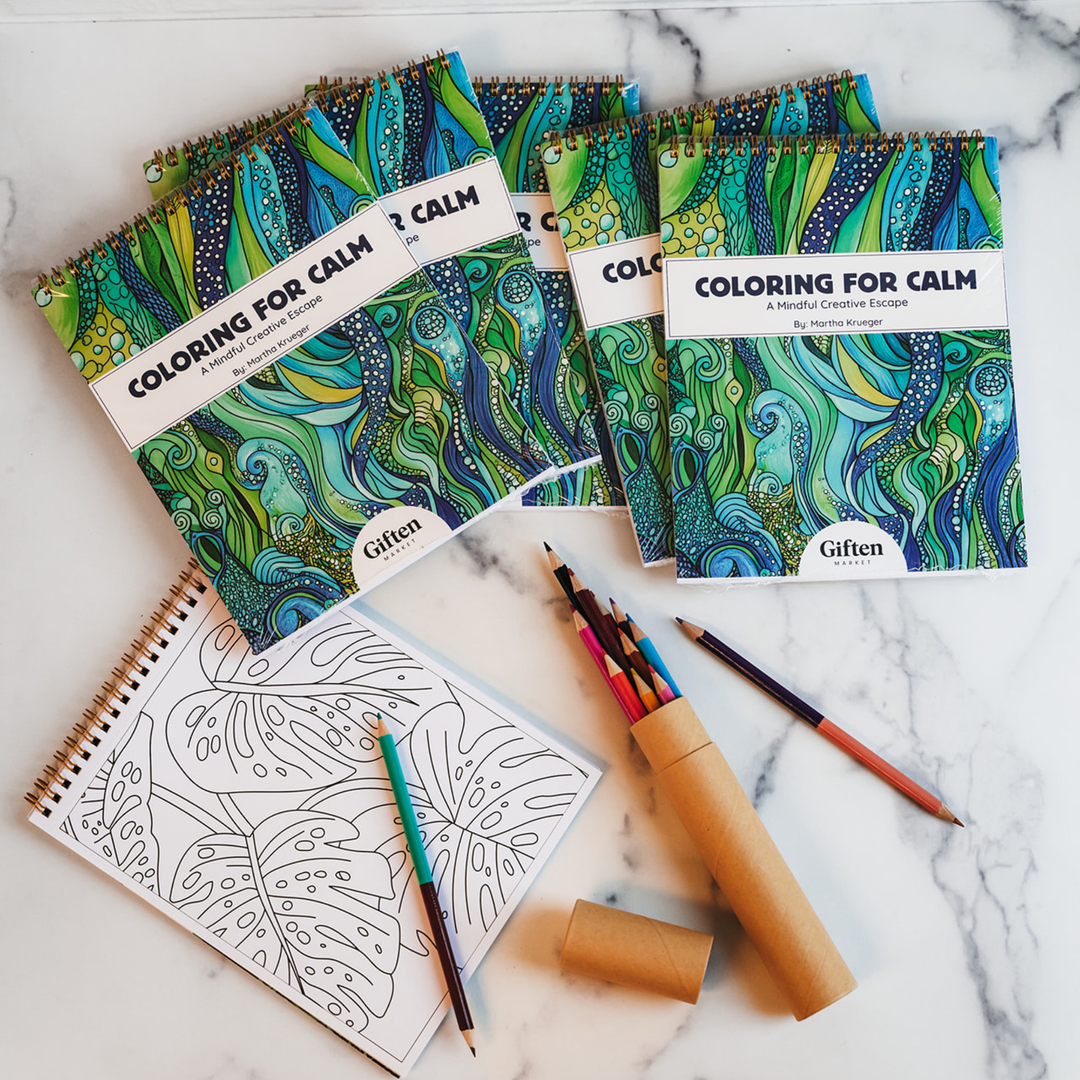 The Coloring For Calm Book