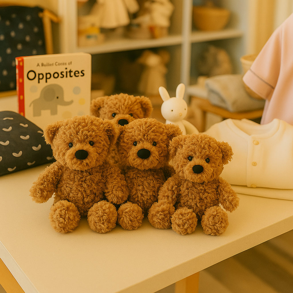 Archie Bear - Classic Plush Weighted Teddy Bear