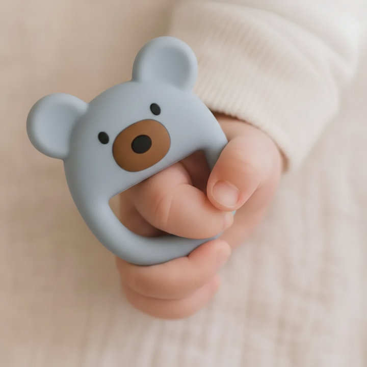 Bear Baby Silicone Teether Toy