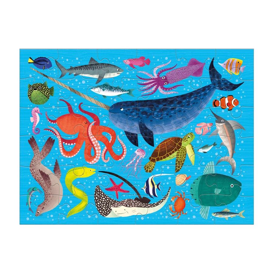 Ocean Life 36 Piece Puzzle to Go