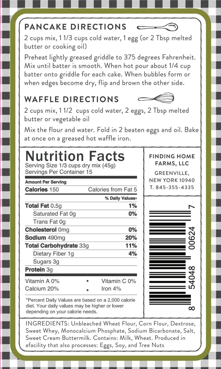 Buttermilk Waffle & Pancake Mix
