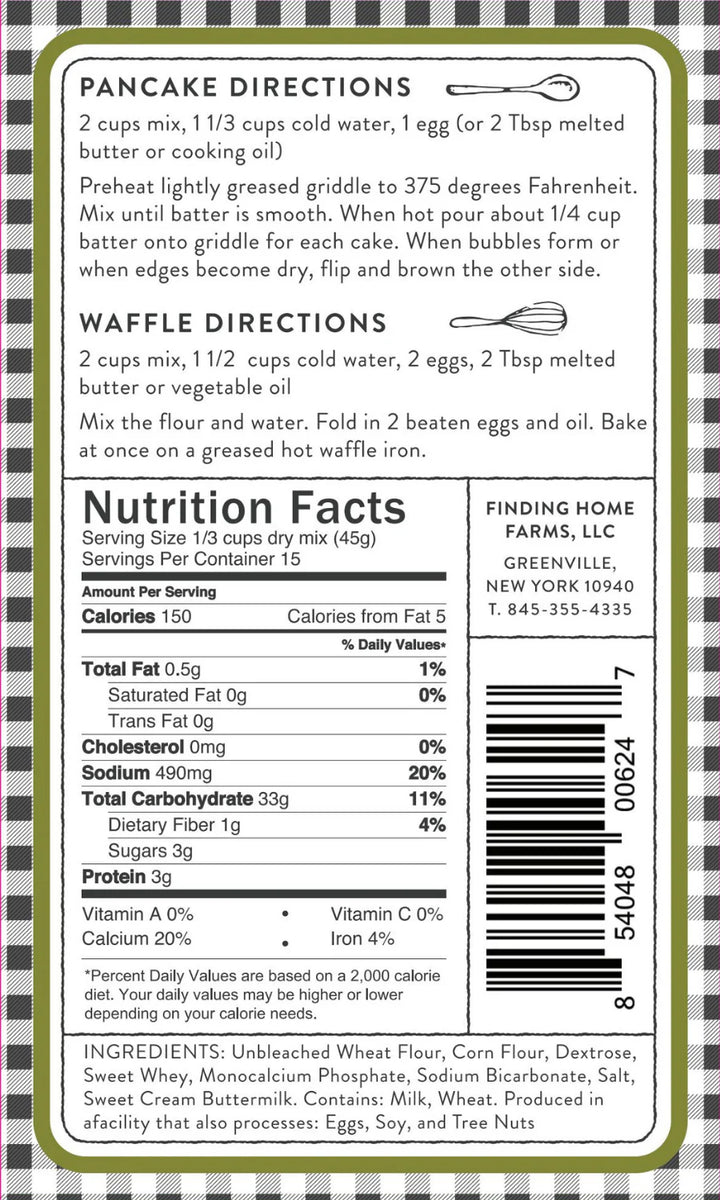 Buttermilk Waffle & Pancake Mix