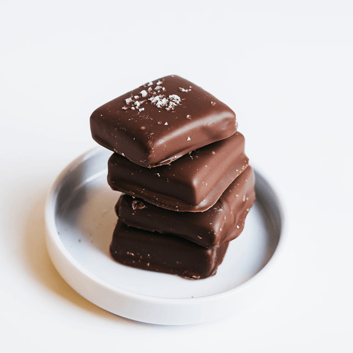 Milk Chocolate Sea Salt Caramel Bars