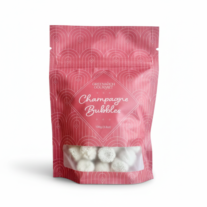 Champagne Bubbles Candy Pouch - Pink