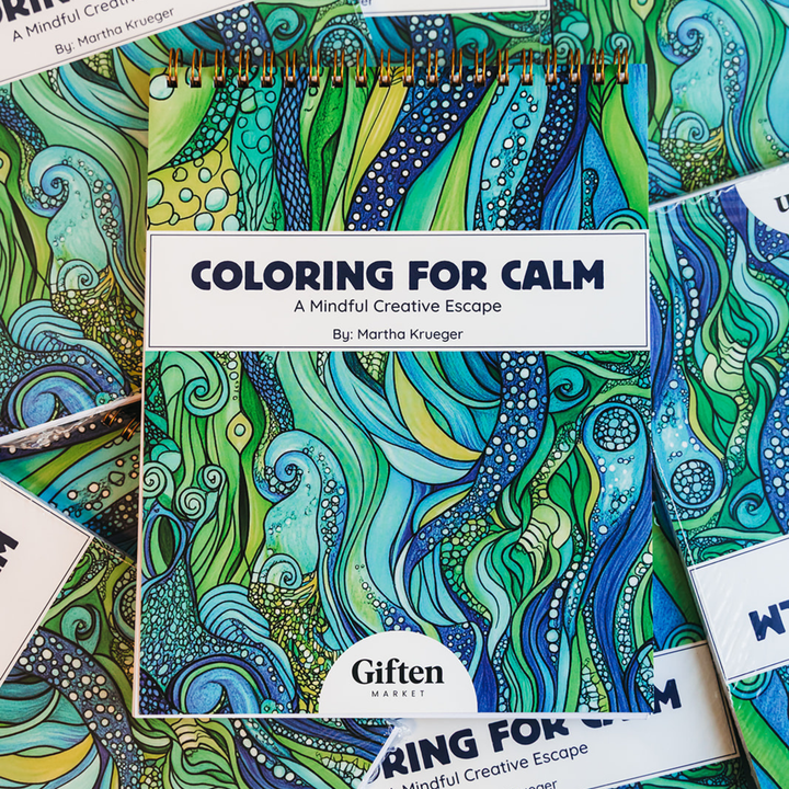 The Coloring For Calm Book