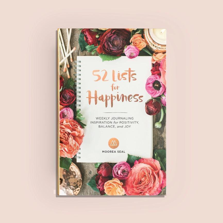 52 Lists For Happiness Journal - Giften Market