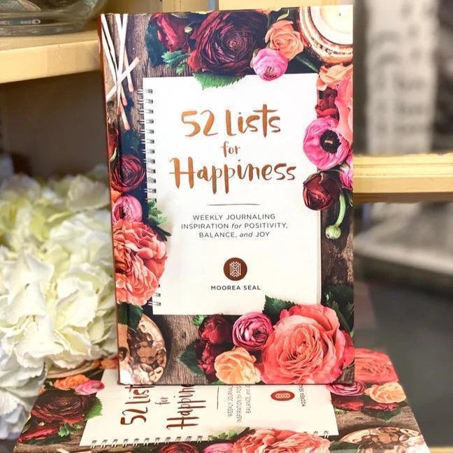 52 Lists For Happiness Journal - Giften Market
