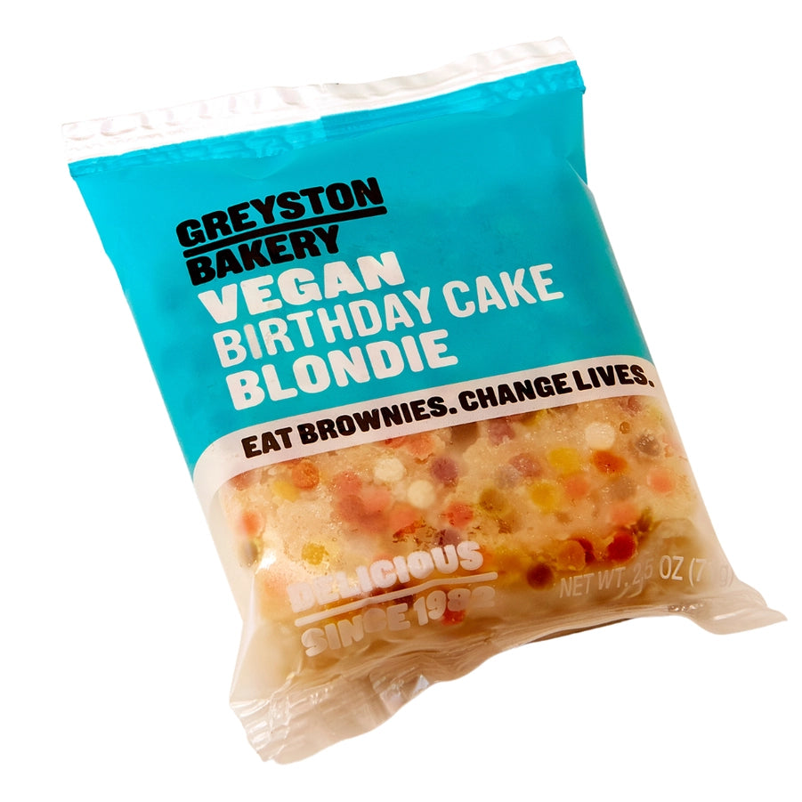 Vegan Birthday Cake Blondie