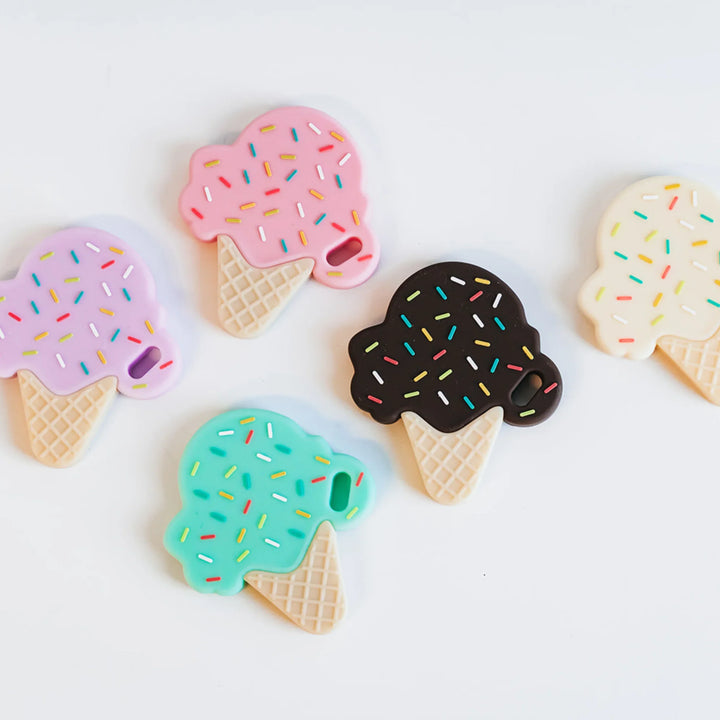 Ice Cream Cone Silicone Teether