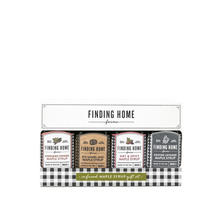 Infused Maple Syrup Gift Sampler Set