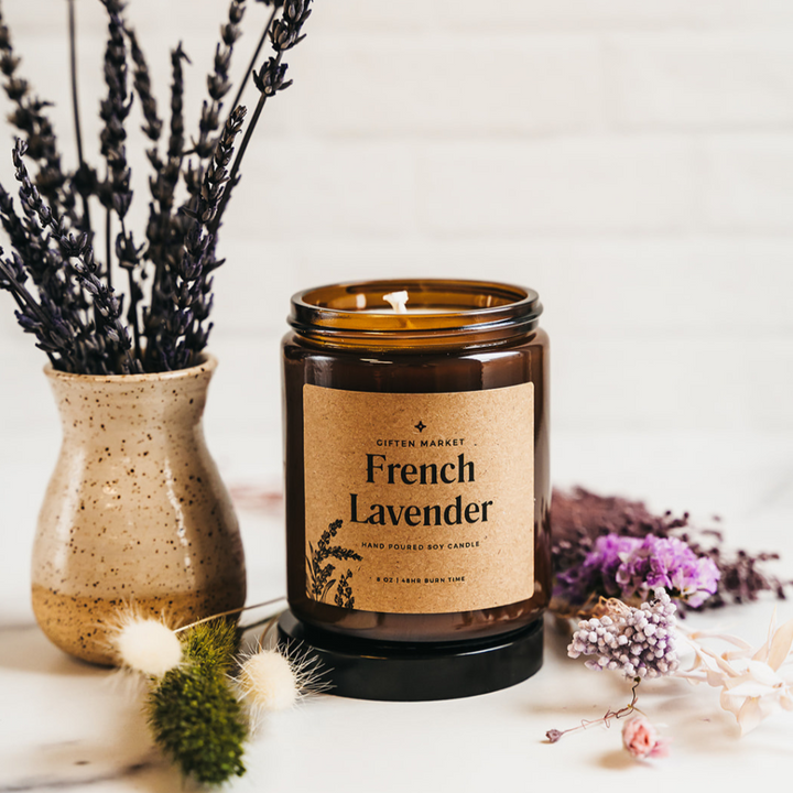 French Lavender Soy Candle