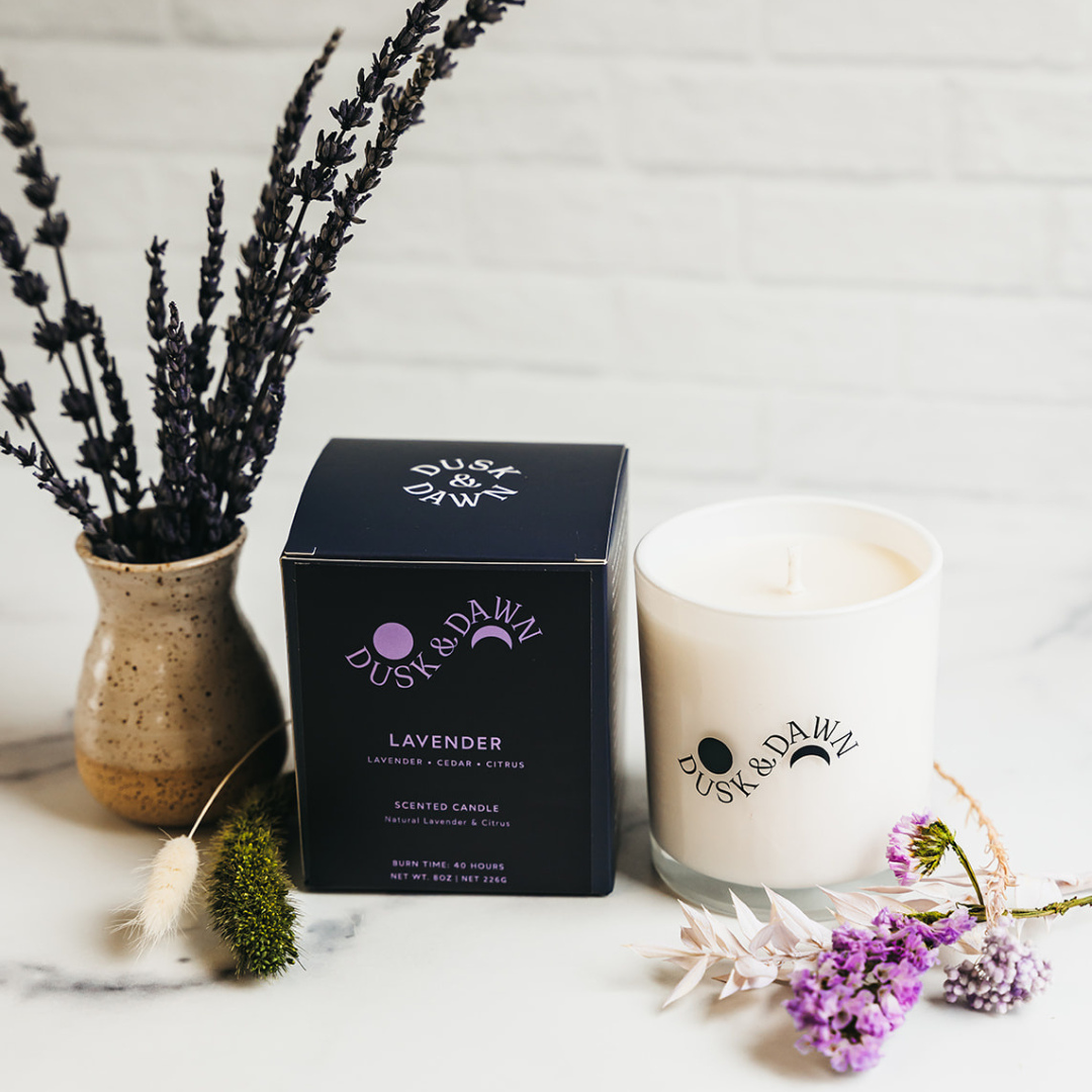 Lavender Deluxe Soy Candle