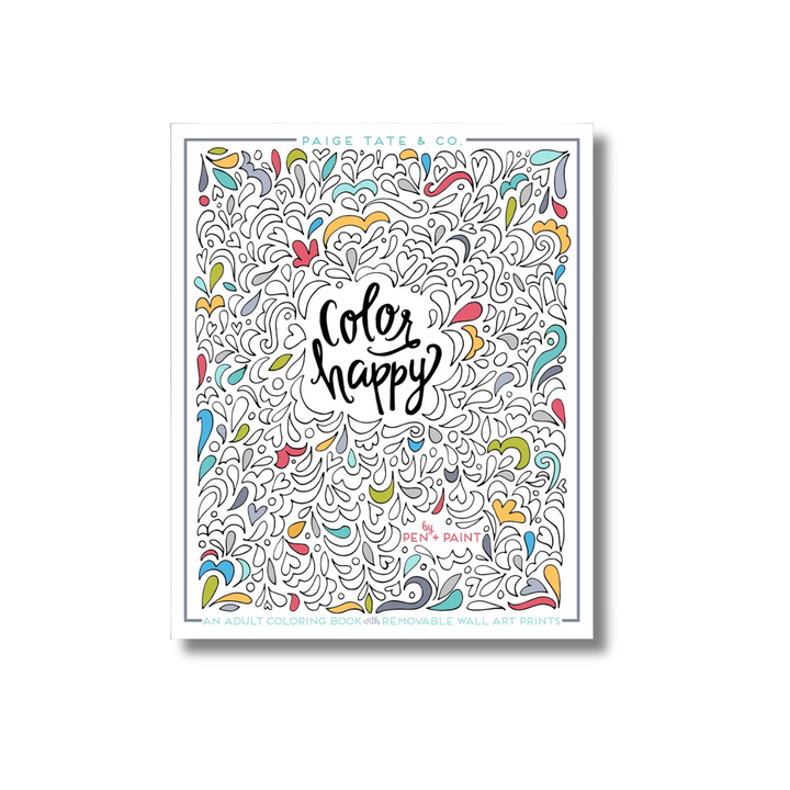 Color Happy: Adult Coloring Book