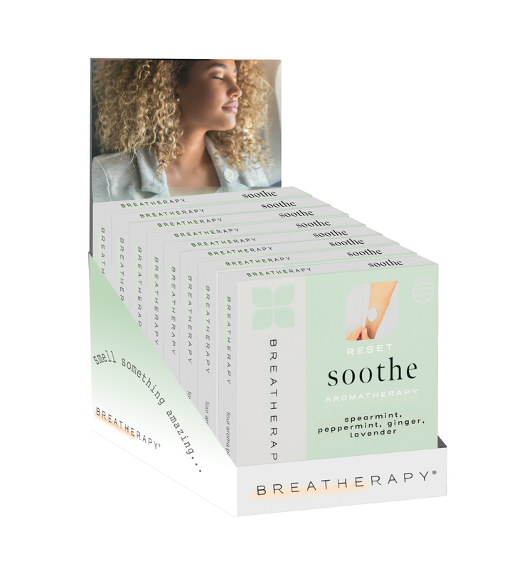 Breatherapy Soothe aroma patch, single patch in its sleeve