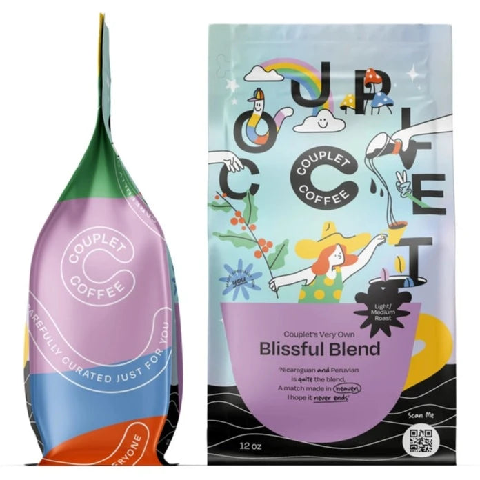 Blissful Blend Organic Whole Coffee Beans
