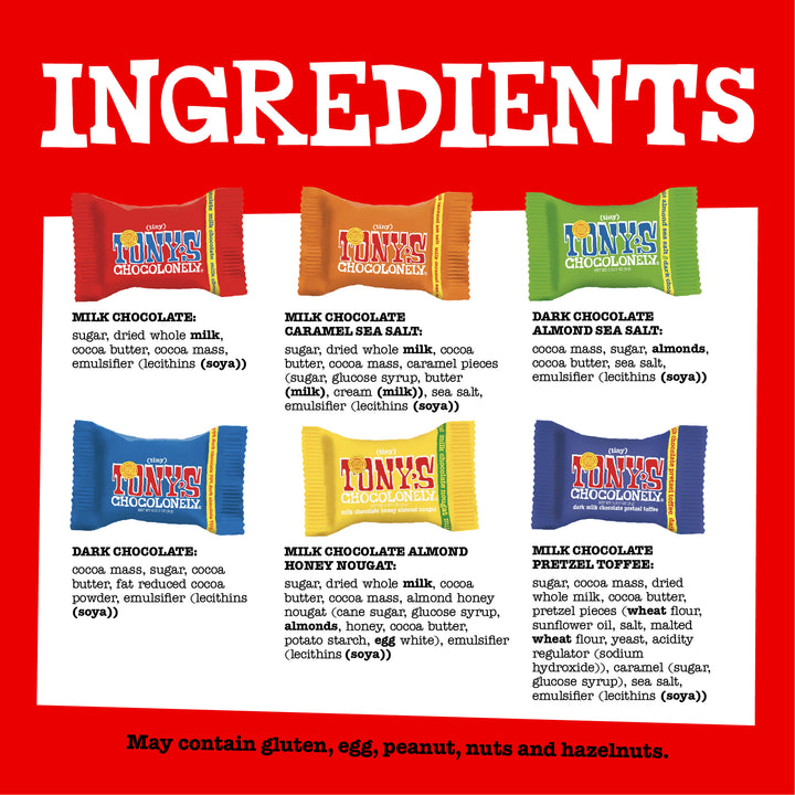 Ingredients graphic for the six Tiny Tony&