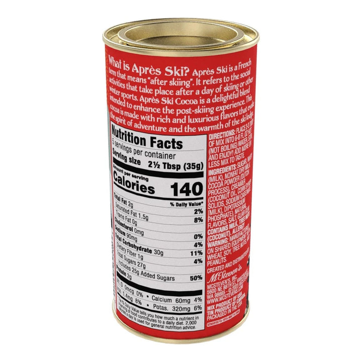 Après Ski Chocolate Hot Cocoa Mix