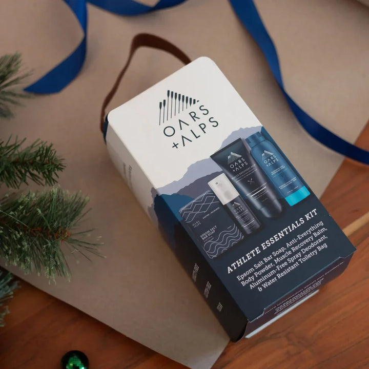 Athlete Essentials Kit Men's Post-Gym Recovery Gift Set