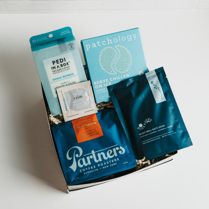 The Calm Roast Gift Box - Blue