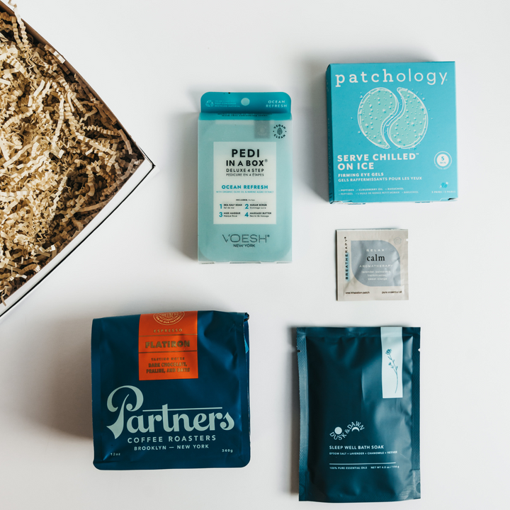 The Calm Roast Gift Box - Blue