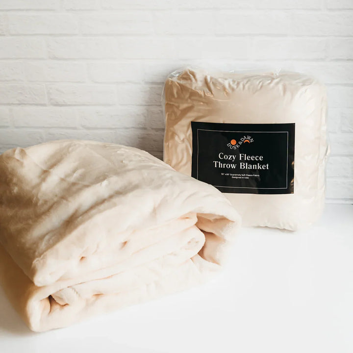 Cozy Fleece Throw Blanket