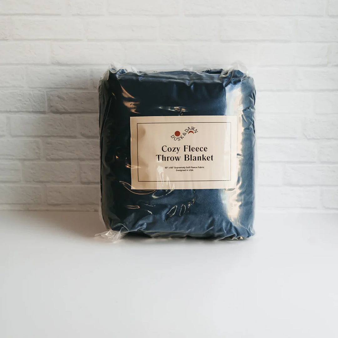 Cozy Fleece Throw Blanket