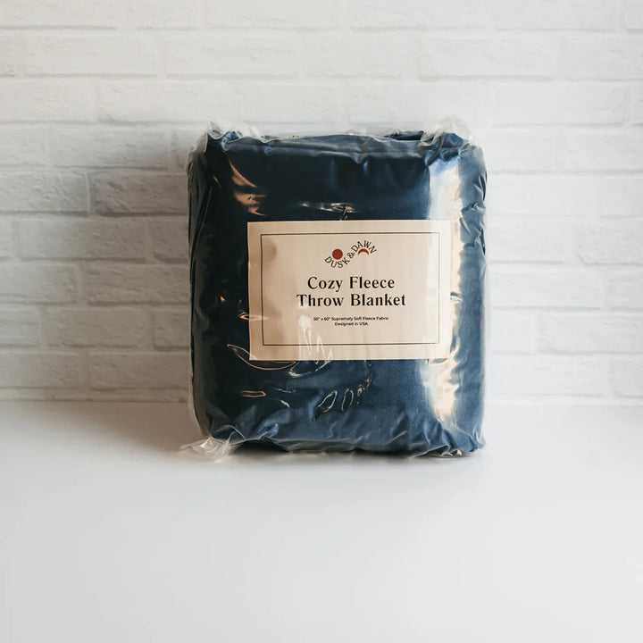 Cozy Fleece Throw Blanket