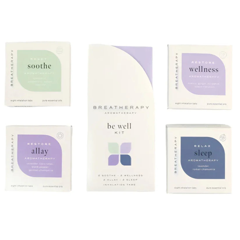 Be Well Sampler Kit - Aromatherapy Inhaler Patch Set