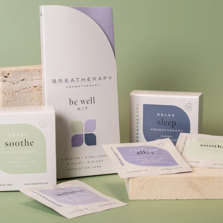 Be Well Sampler Kit - Aromatherapy Inhaler Patch Set