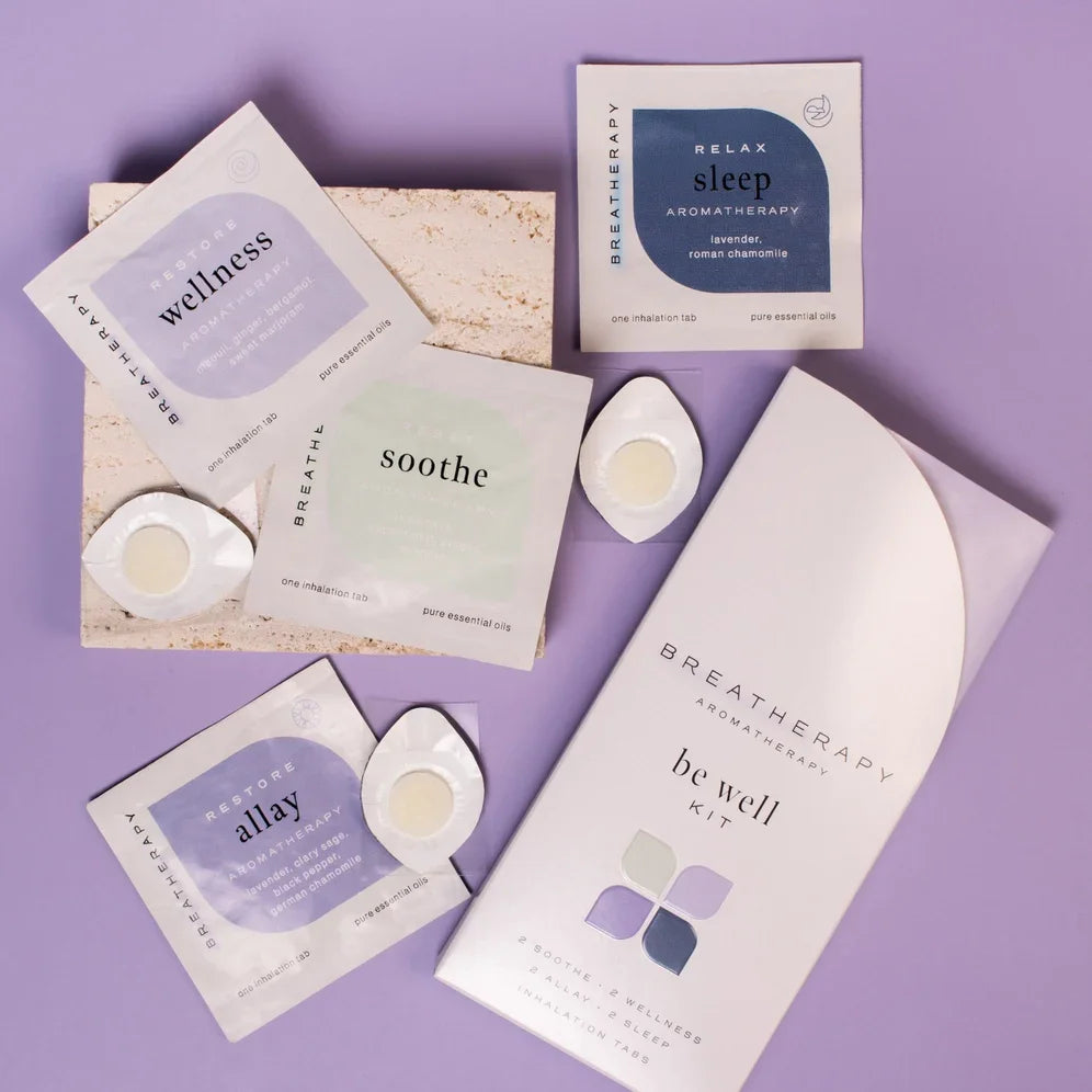 Be Well Sampler Kit - Aromatherapy Inhaler Patch Set
