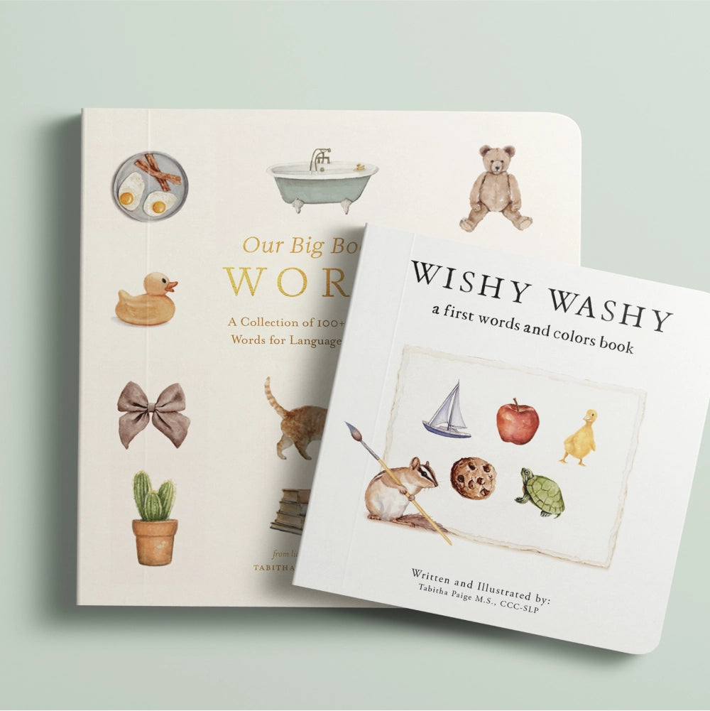 Our Big Book of First Words | Baby Learning Book | Giften Market