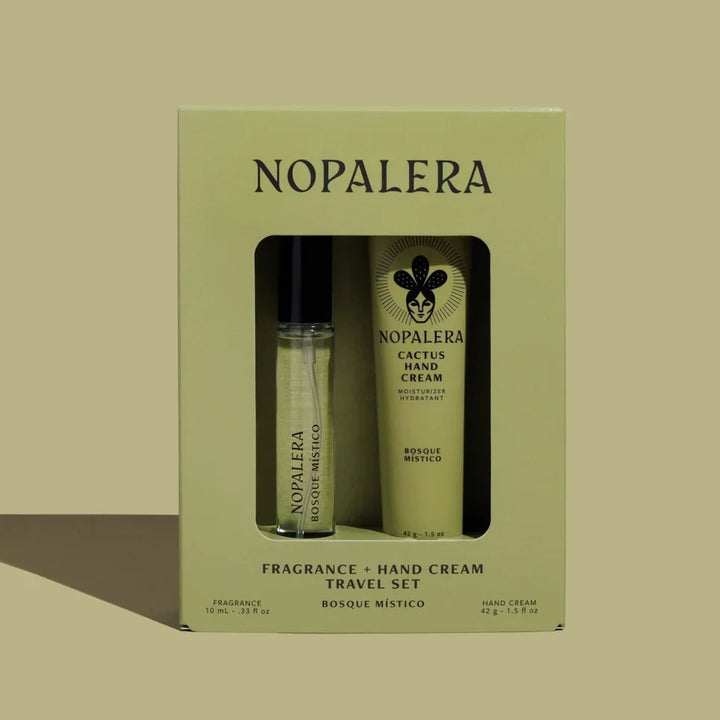Nopalera Fragrance + Hand Cream Travel Gift Set