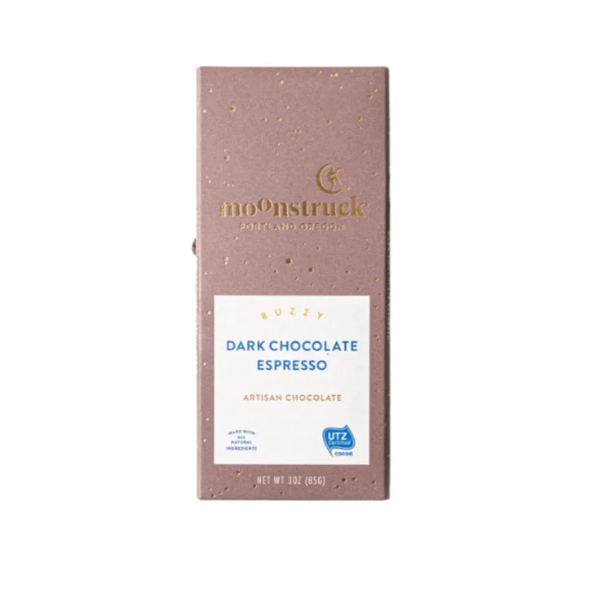 Buzzy Dark Espresso Chocolate Bar