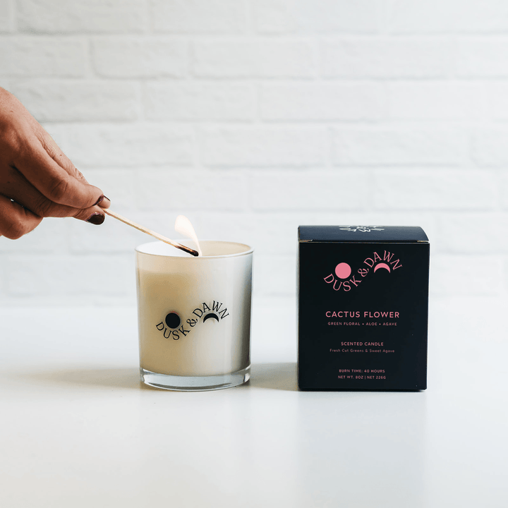 Cactus Flower Deluxe Soy Candle